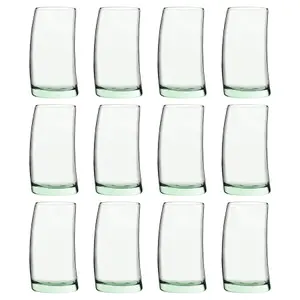 Pasabahce Aware Penguen Recycled Highball Glasses - 390ml - Green - Pack of 12