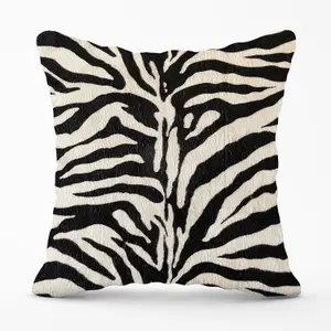 White Tiger Print Outdoor Cushion 45cm x 45cm