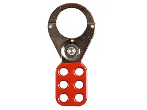 ABUS Mechanical 702 Lock Off Hasp 38mm (1.1/2in) Red