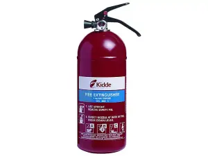 Kidde 2.0Kg ABC Fire Extinguisher for Home and Vehicle Safety