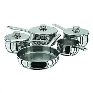 Stellar 1000 5 Piece Saucepan Set