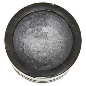 Maison by Premier Salerno Black Marble Textured Mortar And Pestle