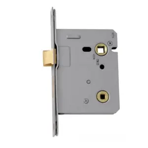 UAP Mortice Bathroom Lock 75mm - Mortice Door Lock Thumbturn - Internal Wooden Bathroom Doors - Polished Stainless