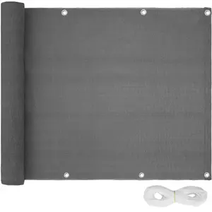 Balcony & garden privacy screen (type 2) -  grey