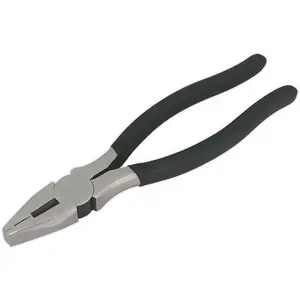 200mm Combination Pliers - Drop Forged Steel - 25mm Jaw Capacity - Foam Grip