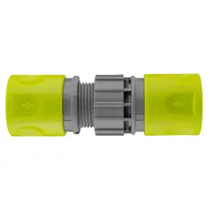 Garden watering universal x hose fitting/connector,female-female click-lock