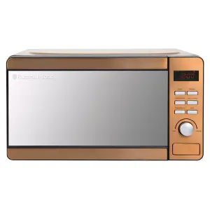 Russell Hobbs RHMD804CP 17 Litre Copper Effect Digital Microwave