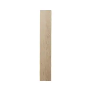 GoodHome Alpinia Matt light oak effect Shaker Tall wall Cabinet door (W)150mm (H)895mm (T)18mm