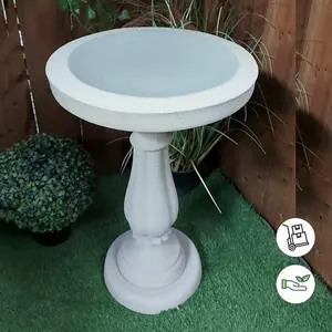 Royal design Elegant Sandstone Birdbath