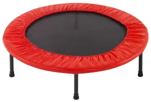 40" Mini Round Trampoline Replacement Safety Pad (Spring Cover) for 6 Legs - Red