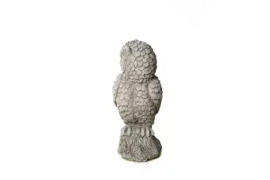 Cute Stone Owl garden ornament