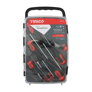 Timco - Screwdriver Set (Size 9pcs - 9 Pieces)