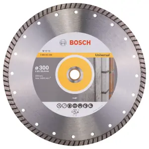 Bosch Professional Universal Turbo Diamond Cutting Disc - 300 x 20/25,40 x 3 x 10 mm - Standard