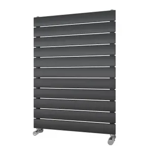 Ximax Vertirad HWH1195600A Anthracite Gas Vertical Designer panel Radiator, (W)600mm x (H)820mm