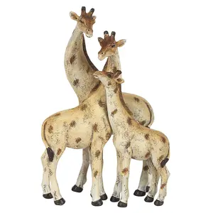 Giraffe Family Ornament With Sentiment on Packaging