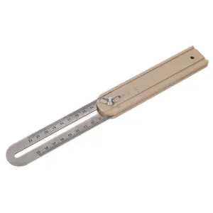 Sealey Adjustable Angle Square Aluminium Handle & Stainless Steel Blade AK7101