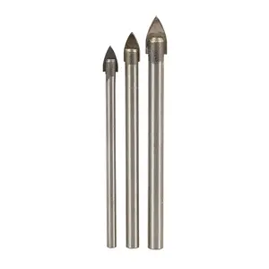 Silverline Tile & Glass Drill Bit Set 3pce - 5, 6 & 8mm