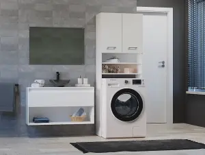 Pola DK Washing Machine Surround Cabinet White