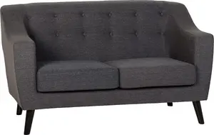 Ashley 2 Seater Sofa Upholstered in Grey Fabric