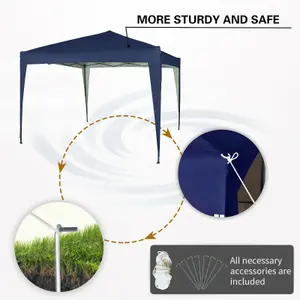 MCC Direct Gazebo 3x3 Pop up Blue