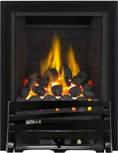 Focal Point Fires 3.5Kw Mono Full Depth Radiant Gas Fire - Black | Robert Dyas