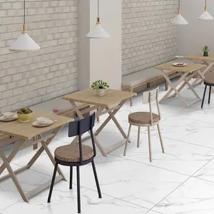 Neptune Marble White Polished Porcelain Tile 60 x 120cm