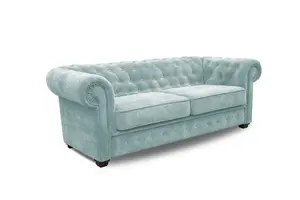 Furniture Stop - Regal 2 Seater Sofa Bed In Chesterfield Design