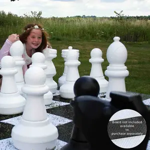 Giant Chess Pieces For Lawn Games - Weatherproof