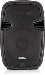 Subzero 600W 15" PA Speaker System With Digital Media Player & Stands