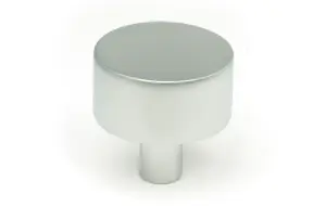 From The Anvil Satin Chrome Kelso Cabinet Knob - 32mm (No rose)