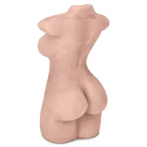 Peony Blush Desire Full Body Female Figure Candle