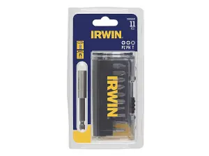 IRWIN 11-Piece Screwdriver Bit Set for Professionals and DIY Enthusiasts