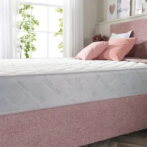 Dual Layer 600 Hybrid Mattress with Breathable Cooling Fabric Single (3')