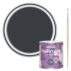 Rust-Oleum Anthracite (RAL 7016) Bathroom Grout Paint 250ml