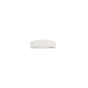 Luminosa Soda 1 Light Up & Down Wall Light White, E14