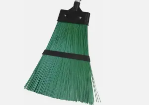 Telescopic Extendable Garden Broom - Green