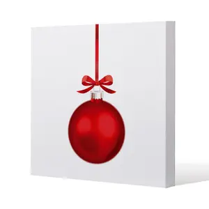 Christmas ornament (canvas) / 101 x 101 x 4cm