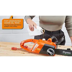 Flymo EasiSaw 350E Powerful Electric Chainsaw