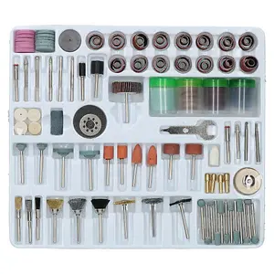 216pc Mini Rotary Accessory Kit Fits Dremel Sanding Grinding Cutting Polishing