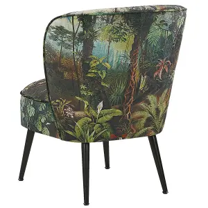 Armchair VOSS Fabric Dark Green