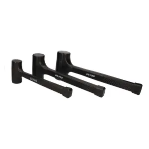 Dead blow hammer / mallet set 1lb / 2lb / 3lb 3pc set