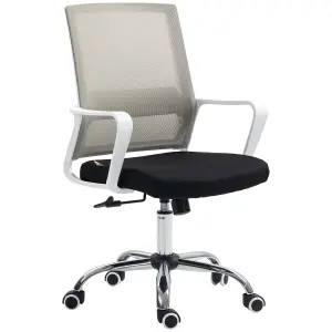 Vinsetto Mesh Office Chair Desk Chair w/ Swivel Seat Adjustable Height Black