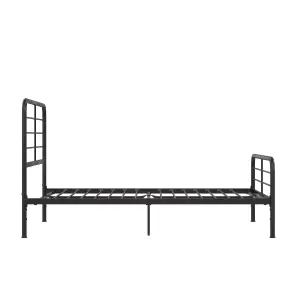 Millie Metal Bed Black, Double