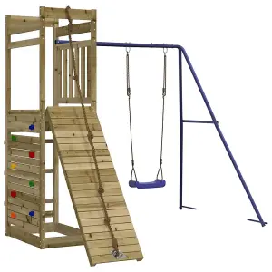 Berkfield Outdoor Playset Impregnated Wood Pine