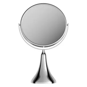 Showerdrape Panos 3x Magnifying Chrome Makeup Vanity Mirror