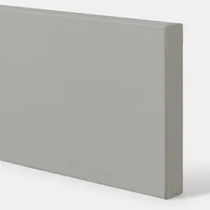 GoodHome Alpinia Matt grey painted wood effect shaker Standard Appliance Filler panel (H)115mm (W)597mm