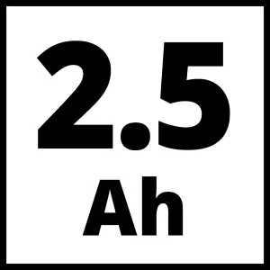 Einhell 2.5Ah Battery Power X-Change 18V Compatible With All Power X-Change Products - Lithium Ion - Up To 750W Power Delivery
