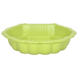 Berkfield Sandpits 2 pcs Green 77x87x21cm Plastic