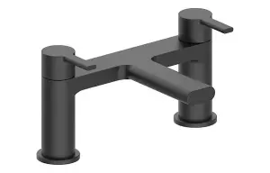 Aquarius Evolution Bath Filler Tap Matt Black