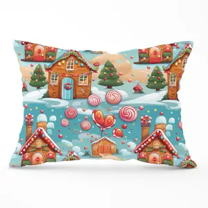 Christmas Gingerbread House Cushions 33cm x 48cm